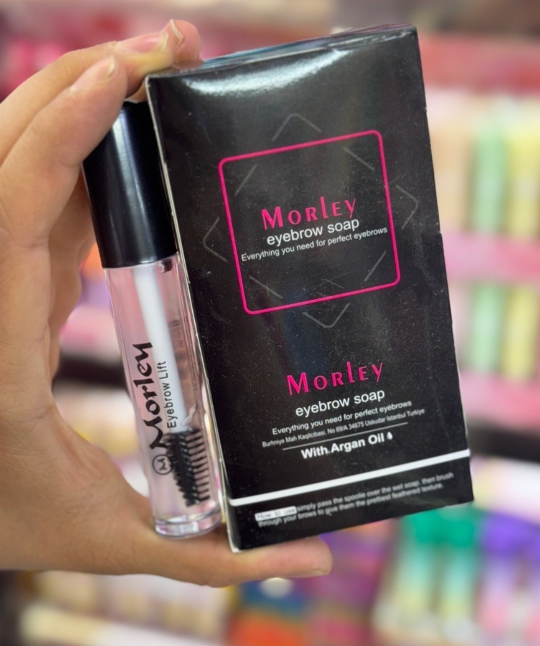 ژل ابرو(morley)